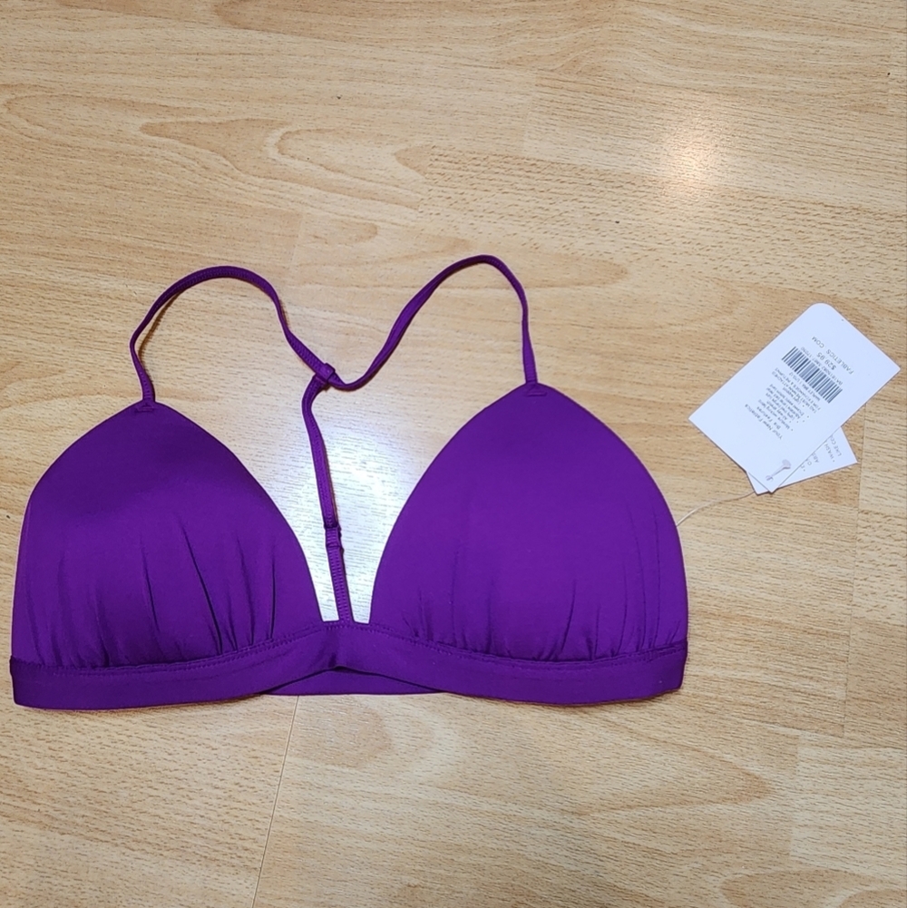 NWT Fabletics Marley‎ Bra Purple Size Large 10-12